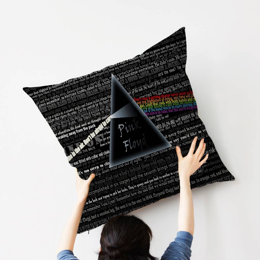 Band P-Pink F-Floyds Pillow Cover Design cushion Cover decor Holiday Decorati