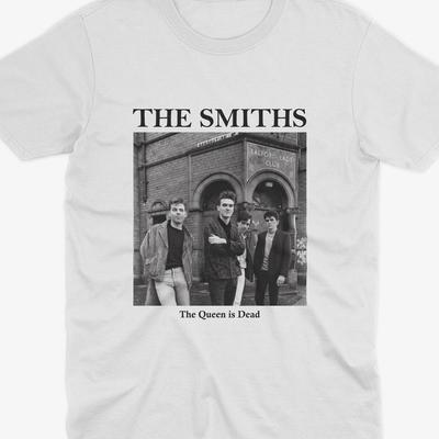 The Smiths "The Queen Is Dead" Statement Tee – Iconic 80s Album Art, Vegan, Vintage Music Tee, The Smiths T-Shirt, The Smiths Gift Morrissey