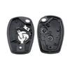 Para RENAULT Modus / Clio 3 / Kangoo 2 / Twingo Llaves de Coche Repuesto 2 Botones Carcasa Llave de Coche con Zócalo 307, sin Hoja