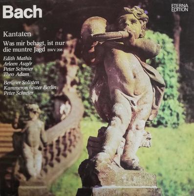 LP Record JOHANN SEBASTIAN BACH - EDITH MATHI - Kantaten - Was Mir Behagt Ist Nur D 827029 ETERNA 1985 Germany Classical Used