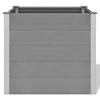 Jardinière - WPC - 100 x 50 x 91 cm - Gris - Composite bois-plastique - Rectangulaire