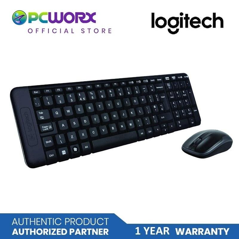 Logitech MK220 Wireless Keyboard and Mouse | Logitech Wireless Keyboard & Wireless Mouse Combo | Wireless Mouse and Wireless Keyboard | keyboard and
