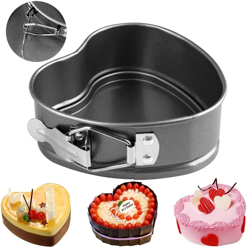 Metal love heart-shaped baking pan non-stick DIY baking pan oven cake pan baking pan bread and chocolate baking cookware