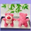 Story 3 Toy Series Lotso Huggin Bear Character Toy Plush Doll Keychain Pendant