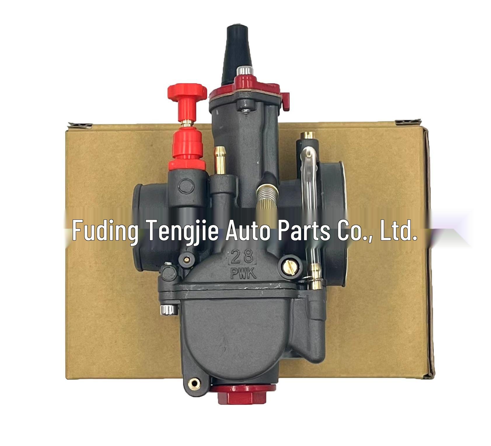 

Cross PWK KR Adjustable Racing Carburetor (24-34mm) Black/Red for ATV. 21mm 24mm 26mm 28mm 30mm 32mm 34mm