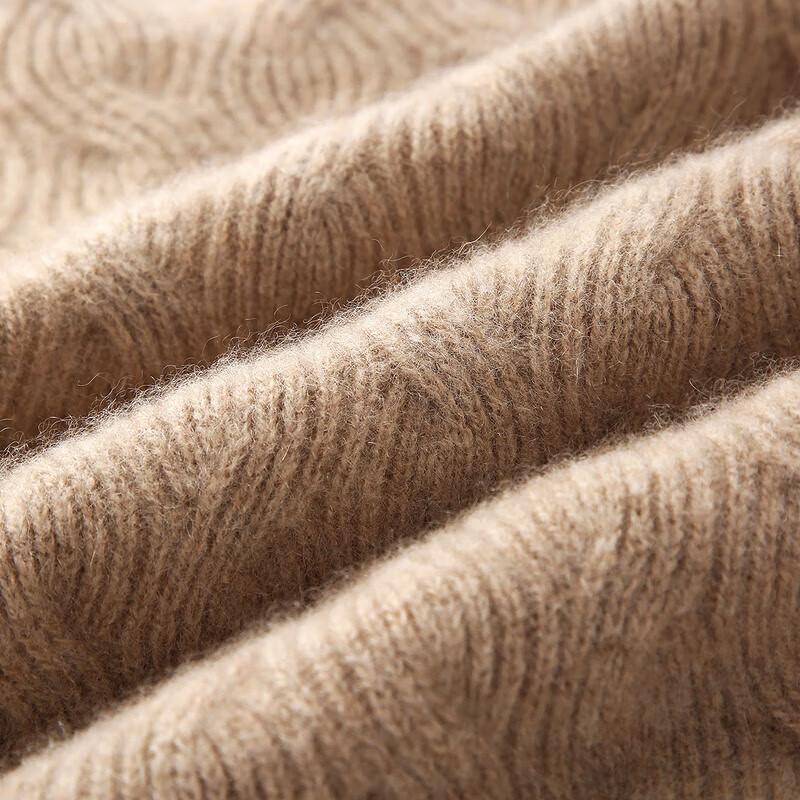 Komou Boka Women's Cable Knit Hooded Cashmere Sweater