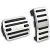 Car Aluminum Pedal Covers Non-Slip Foot Pedals Pads Brake Accelerator Pedal Covers Auto No Drilling Car Interior Accessories Replacement for Maverick