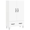 VidaXL Highboard White 69.5x31x115 Cm Engineered Wood 828228