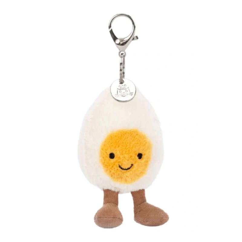 

JELLYCAT Easter Series Charm Boiled Egg Cute Doll Plush Pendant 10cm High
