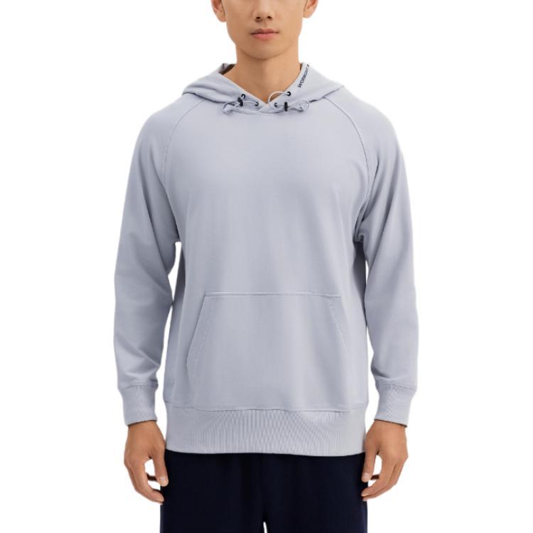 

DECATHLON DOMYOS ESSENTIALS Однотонная Дышащая Легкая Мягкая Толстовка с Капюшоном Мужская Цинк-Серый 2XL-185/120B