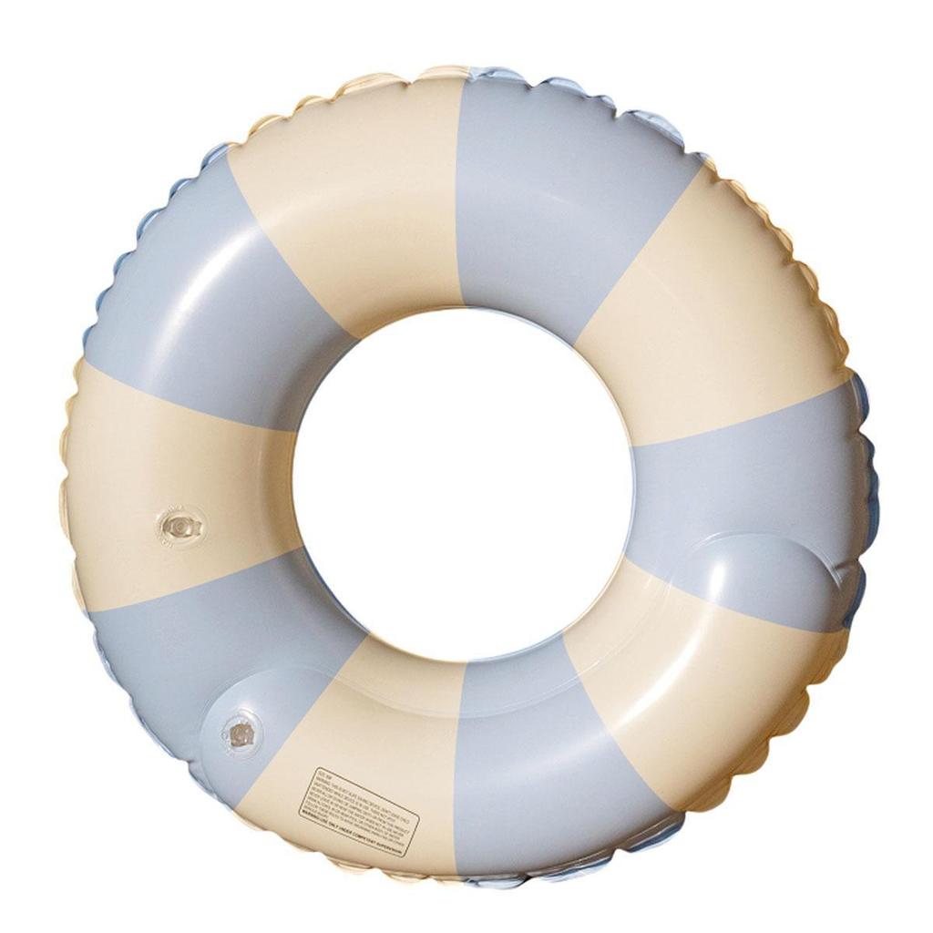 Children's and Adult Crystal Inflatable Swimming Ring with Double Airbag, Underarm Support, and Thickened Single Layer Design