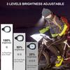 LED Lighted Beanie Cap for Adults, USB Rechargeable 4 LED Headlamp Hat, Unisex Winter Knit Hat Torch