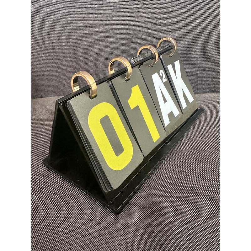 Acrylic Guan Dan Card Game Scorer