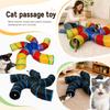 Interactive Tunnel Toy for Indoor Cats and Exercise