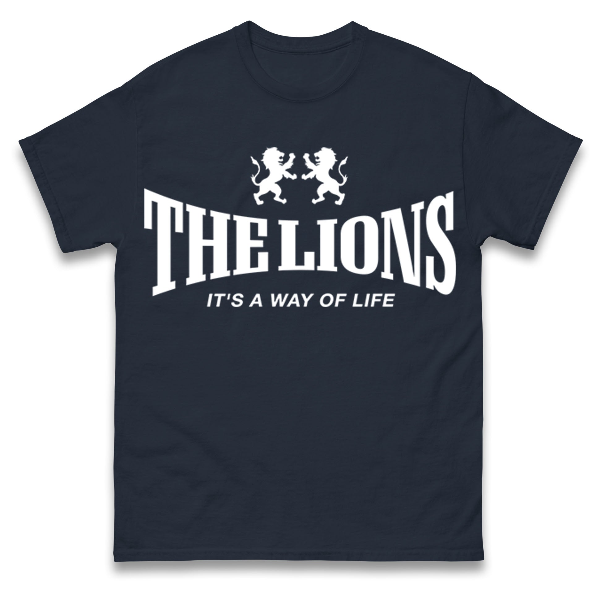The Lions It s a Way of Life T Shirt Tshirt Mens Womens Unisex Tops Tees 4XL