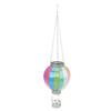 Hot Air Balloon Solar Lantern with Candle Holder Decorative Solar Hot Air Balloon Flickering Flame