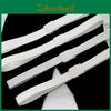 Elegant White Women's Belt Simple Smooth Adjustable Design No Metal No Iron For Easy Airport Security