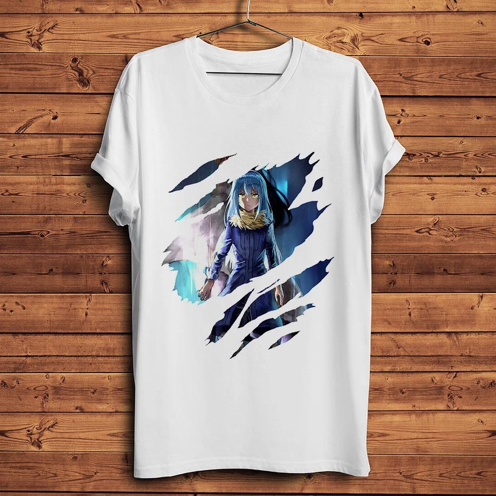 Rimuru Tempest 3D Tearing Funny Anime TshirtHomme Short Sleeve Unisex Casual TshirtUnisex Unisexga TeeStreetwearbreathable Print S