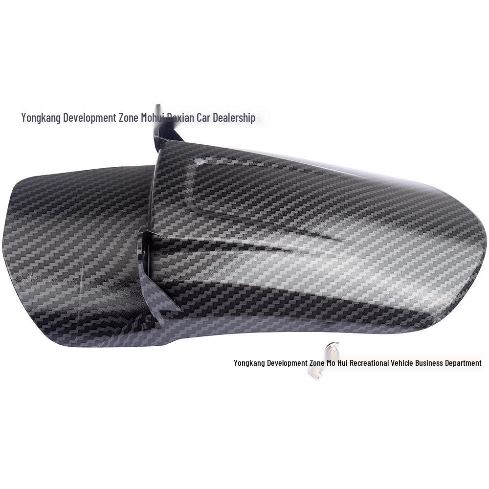 Sur-Ron Light Bee Rear Fender, Carbon Fiber Shock Absorber, Tailplate Shell