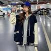 Damen Harajuku Baseballjacke im koreanischen Stil - Vielseitige, trendige Streetwear für Frühling und Herbst