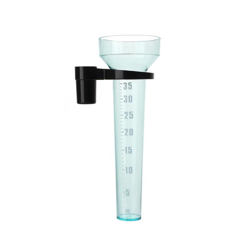 35mm Rain Gauge Rainwater Meter Polystyrene Water Rain Measurement Tool Outdoor Garden Ground Rainfall Guage