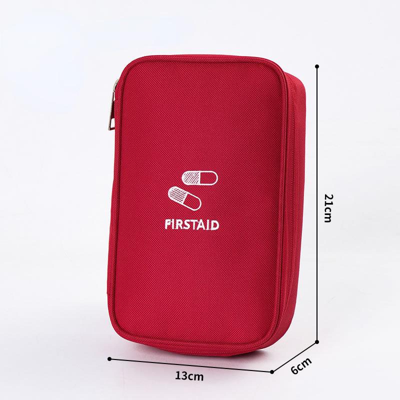 Portable Empty First Aid Kit Medicine Storage Bag Mini Medical Kit Organizer for Travel Sports Pills Management First Aid Bag