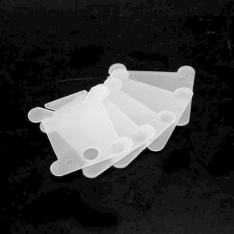 20Pcs Plastic Thread Bobbins for Cross Stitch Embroidery Floss & Craft Storage