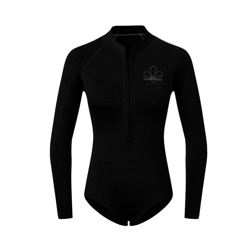 Diving Suit Set Wet And Warm Snorkeling Suit For Women With Long Socks 2MM Jellyfish Diving Adult One-piece Surfing Suit