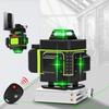 Nível a Laser Verde de Alta Precisão com 16 Linhas para Uso Interno e Externo