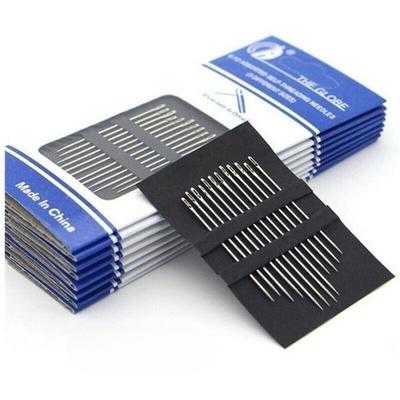 1 Set, Silver with Opening At The Bottom, Needle-free, Blind Needle, Thread-free Hand Stitch, Embroidery Needle, Sewing Needle.