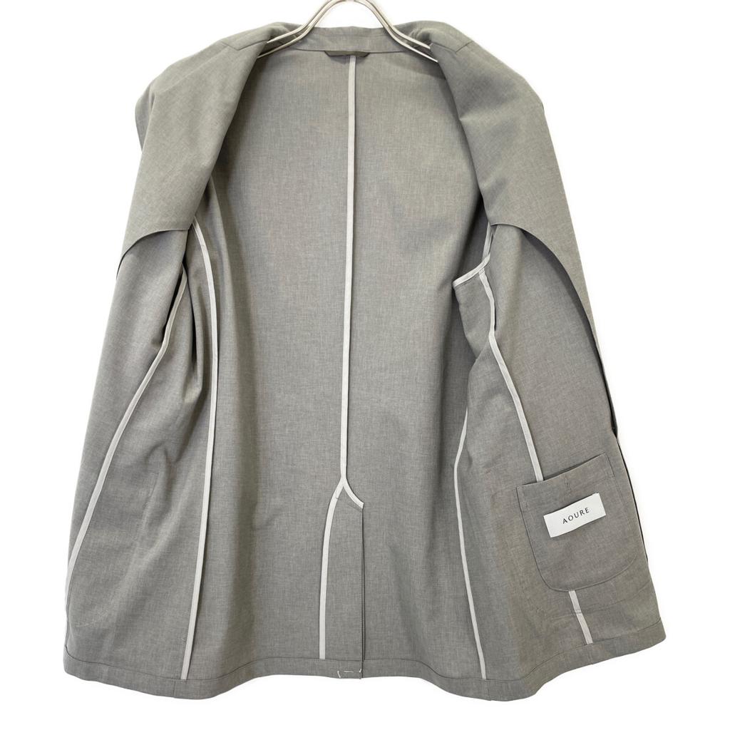 AOURE AMFJ251140 Light Gray MALPENSA SUMMER SETUP JACKET Jacket XL grayUsed