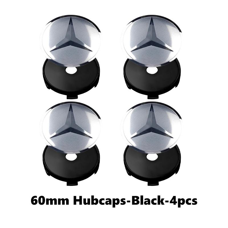 

4PCS Car Styling Wheel Center Cap Hub Covers Badge Accessories For Benz AMG Exclusive W204 W222 W205 W203 W213 W124 W108 W126