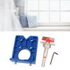 Concealed Hinge Jig Kit 35mm ABS Incisive Alloy Hinge Drilling Hole Router Jig for Furniture