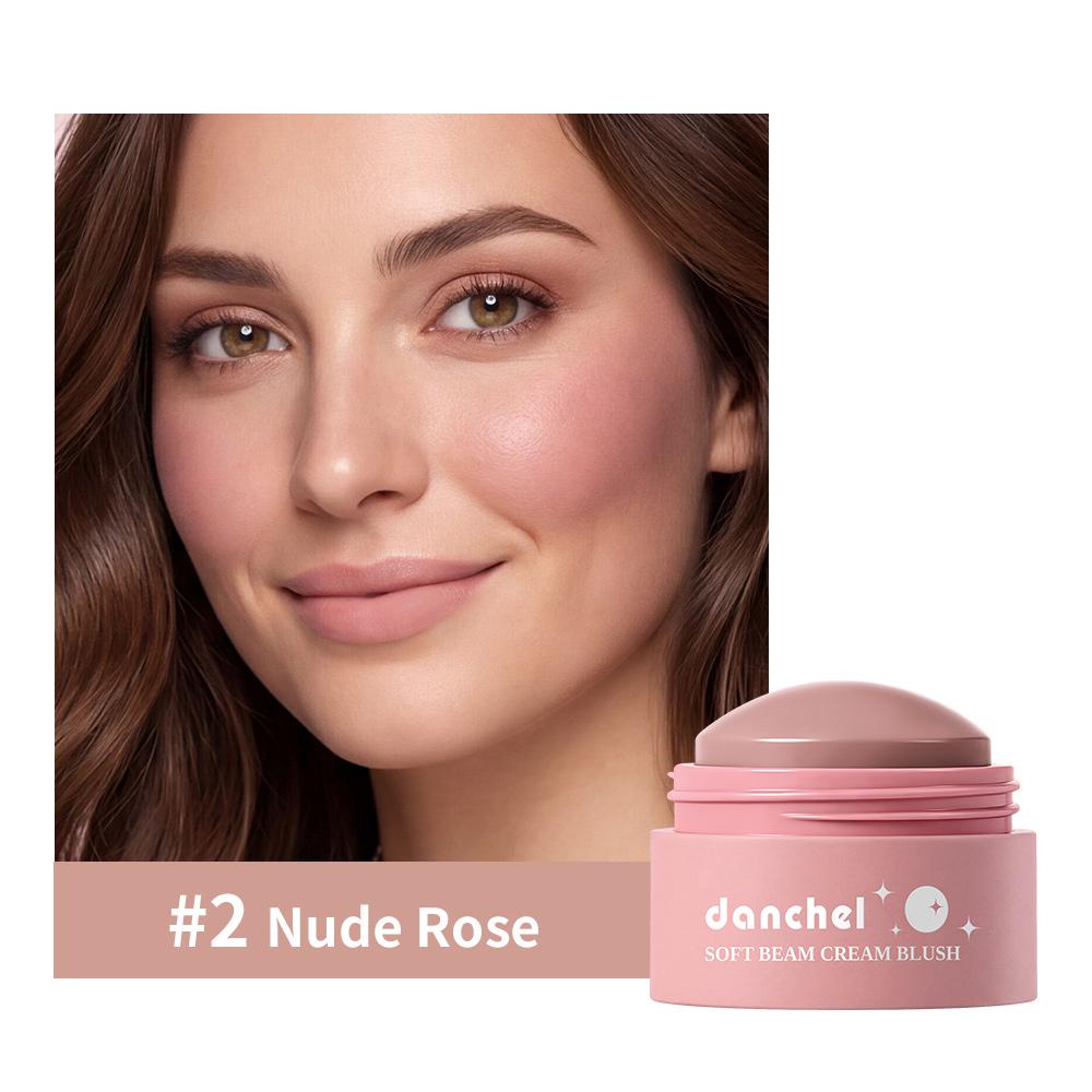 Xiaomi Natural Looking Matte Blush Stick Soft Cream Blush Balm Waterproof Long Lasting Hydrating Lightweight Blendable Cheek Cosmetics