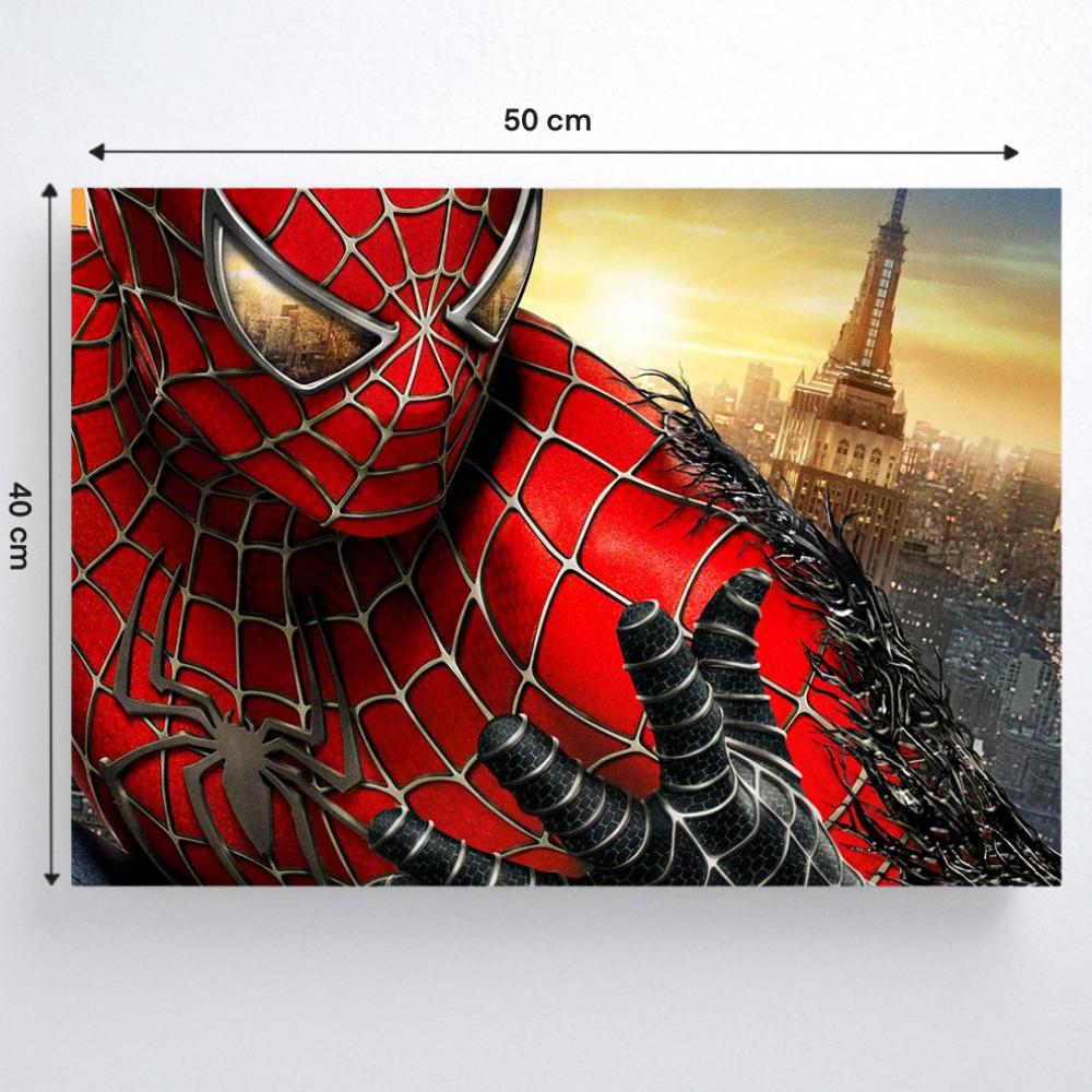 Malowanie Po Numerach Z Ramą Obrazy Do Malowania - Spider-Man 50X40 Cm