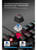 K104 Mechanical Keyboard, Blue Switch, 7-Color Lighting, 26-Key Anti-Ghosting for Office and Gaming.