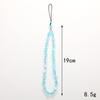 Y2k Five-Pointed Star Bead Phone Strap Charm Chain Cellphone Lanyard Keychain Woman Girl Bag Camera Pendant For Airpods Case