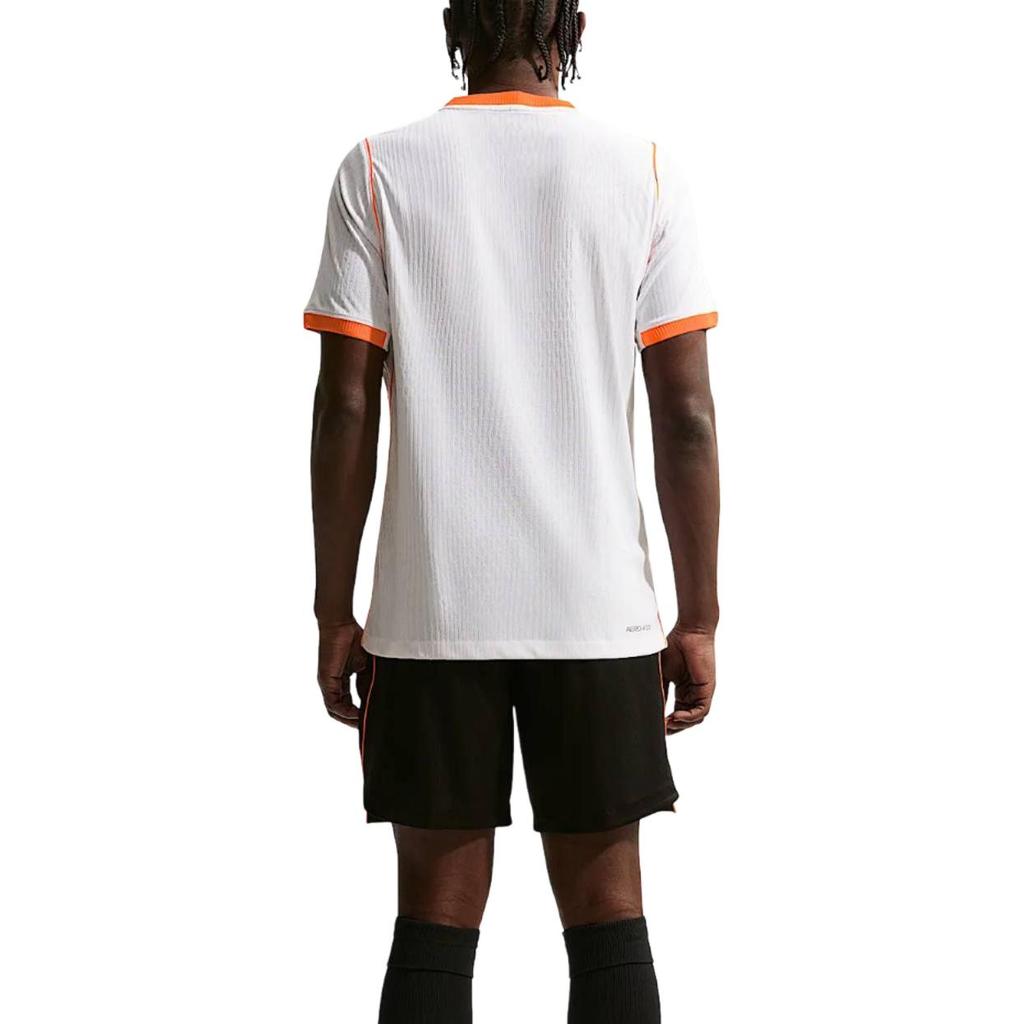 Nike Soccer Jerseys Men's White/Orange Red/Black Moderate