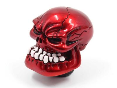 Funky Shift Knob Skull Red