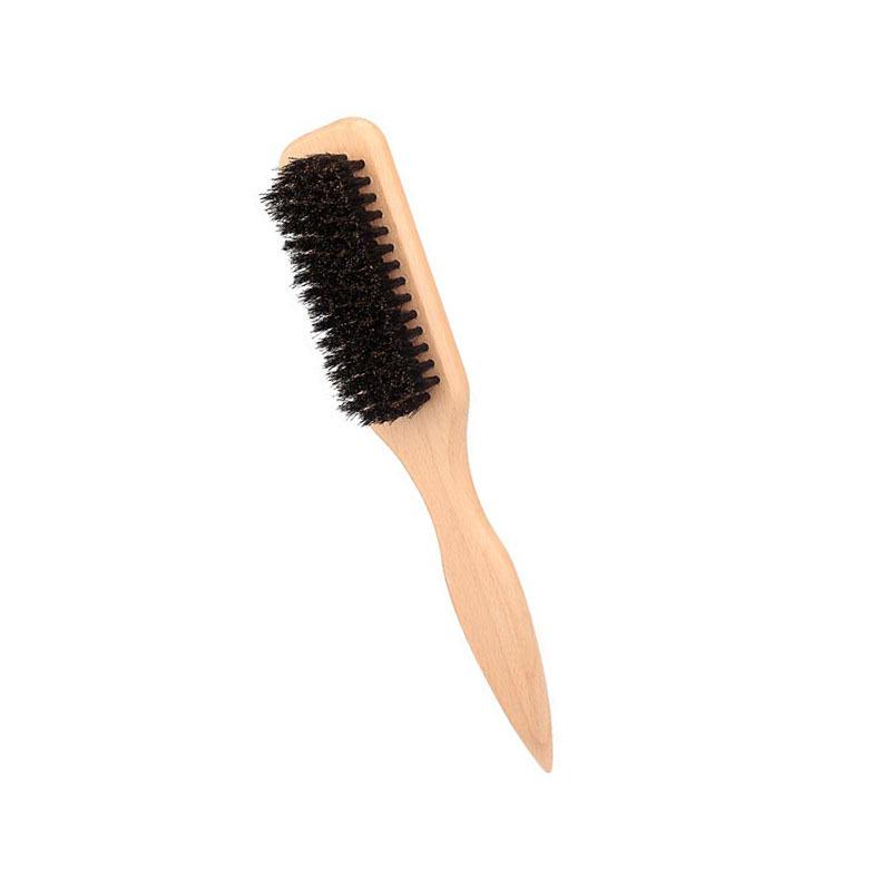 Beard & Hair Grooming Kit: Tail Bristle Brush, Beard Comb, Styling Oil