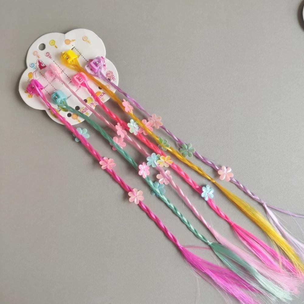 

Милые Девочки Шесть Цветов Бабочка Парики Заколка для Волос Ободки Заколки Красота Резинки для Волос Головные Уборы Детские Волосы Аксессуары для Волос Украшение