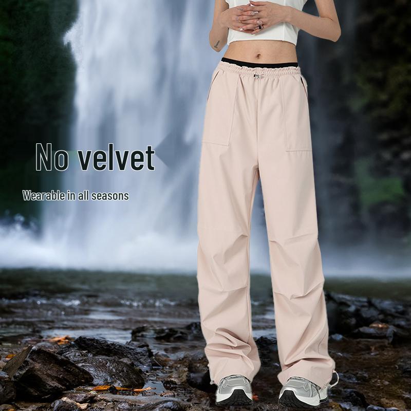 

Женские весенние водонепроницаемые ветрозащитные походные брюки-карго S