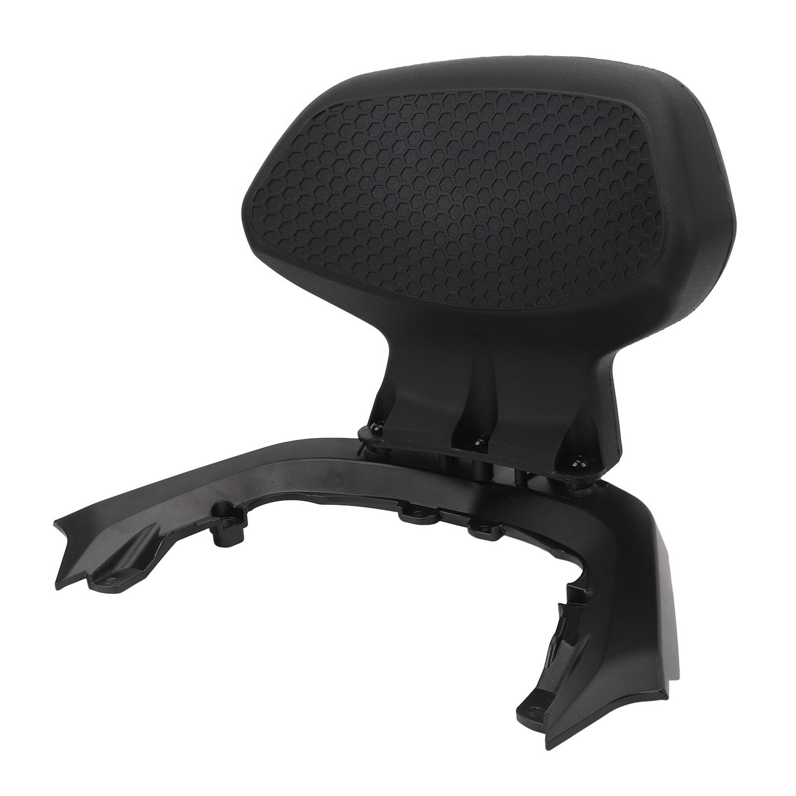 Motorcycle Rear Passenger Backrest Aluminum Alloy Rear Seat Backrest Cushion Pad with Bracket for Xmax300 2023 2024