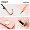 Flowering umbrella in contact with water 24 bone umbrella weather and rain long handle large umbrella high value male and female students wholesale