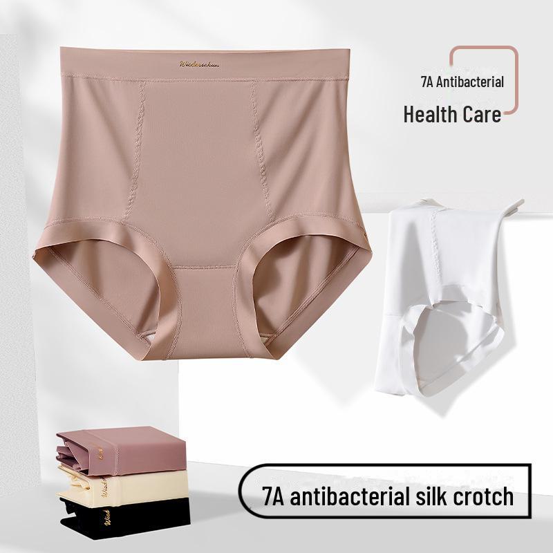 Culottes pour femmes sans coutures taille haute: Plastie abdominale, Lifting des hanches, Respirant, Soie 7A antibactérienne, Grandes tailles disponibles.