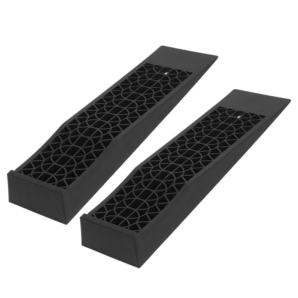 1Pair Car Service Ramps Vehicle Maintenance Tire Ramps Universal for 4400 Lbs Vehicles