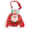 Christmas Gift Bags with 3D Plush Doll Design, Holiday Candy for Party Favors and Small Gifts
