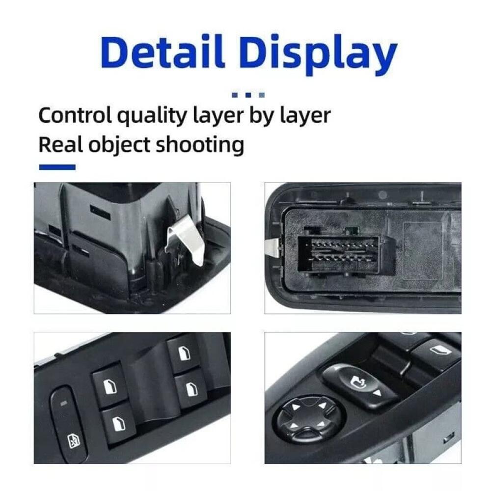 96749624ZD Elektrischer Hauptfensterheberschalter für PEUGEOT 208 2008 2013-2018