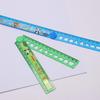 15cm Cartoon Folding Ruler for Kids: Multifunctional, Cute 30cm Wavy Ruler for Primary School Students