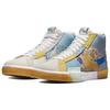 Nike SB Zoom Blazer Mid Premium Paisley Pack - Boarder Blue  Skateboard Shoes DM0859-400